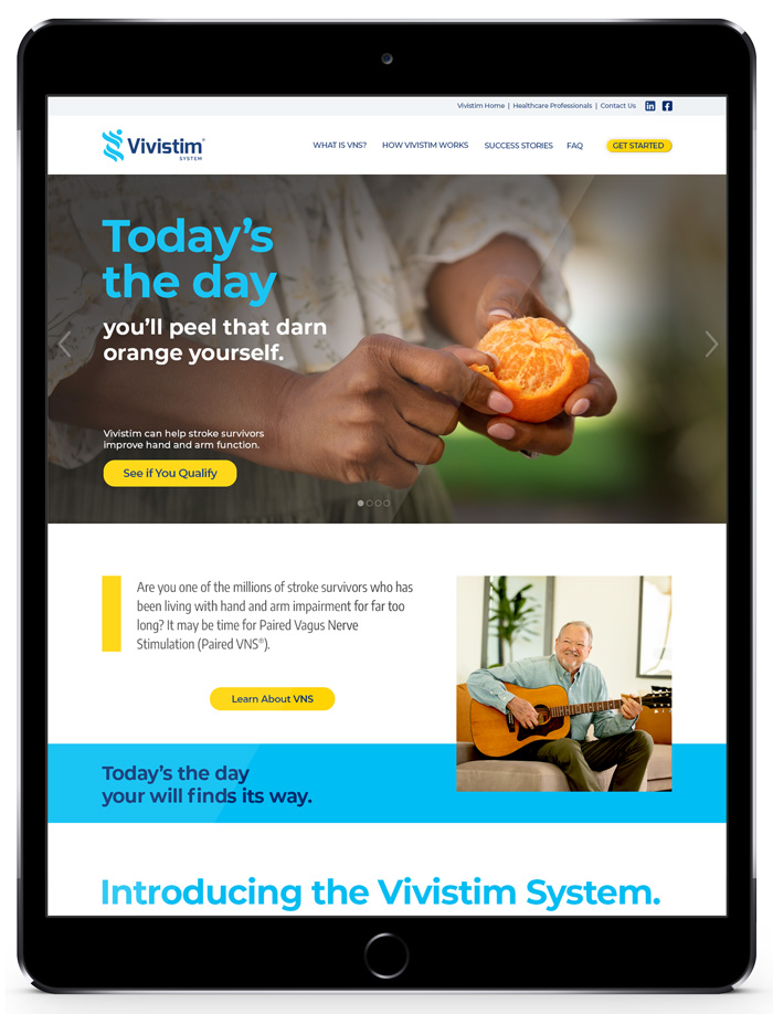 Vivistim website